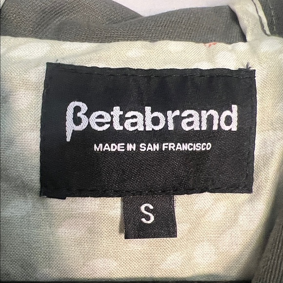 Betabrand Women's Gray Hue of Green Utility Jacket Coat‎ Size Small - Picture 4 of 8